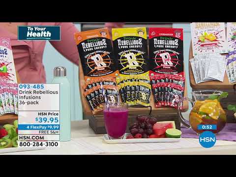 Drink Rebellious on Home Shopping Network