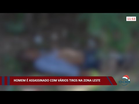Homem é assassinado com vários tiros na zona leste 14 12 2021