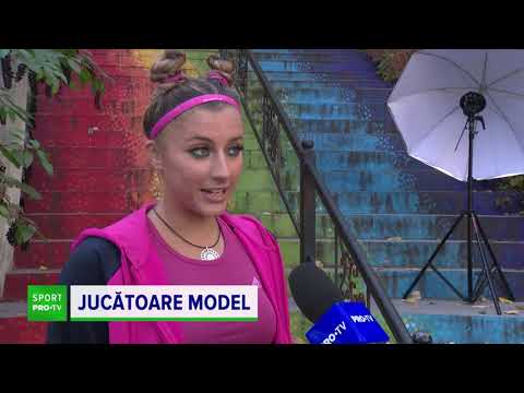 Andreea Prisăcariu a pozat spectaculos înainte să participe la turneul de la Cluj