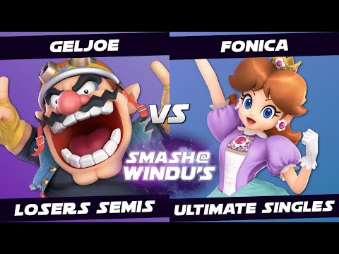 GelJoe (Wario) vs Fonica (Daisy) - Smash @ Windu's 111 - Losers Semis SSBU