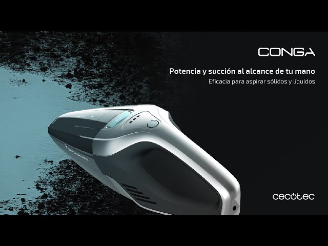 Cecotec Conga Immortal ExtremeSuction 11.1V Aspirador de Mano video