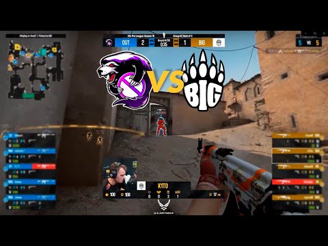 BIG vs Outsiders - ESL Pro League l CSGO - HIGHLIGHTS