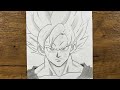 How To Draw Goku Super Saiyan Step By Step Anime Tutorial