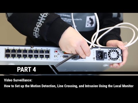 LTS Academy, How to Set up the Motion Detection, Line Crossing, and Intrusion with the Local Monitor