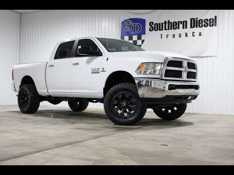 2017 RAM 2500 Leveled on 20x9 Helo Wheels and 35s _ Cummins Diesel