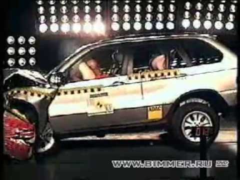 BMW X5 EuroNCAP crash testCrash test