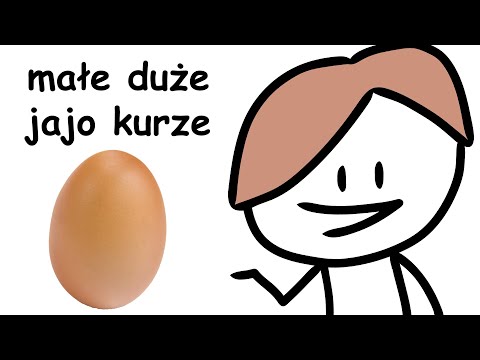 małe duże jajo kurze