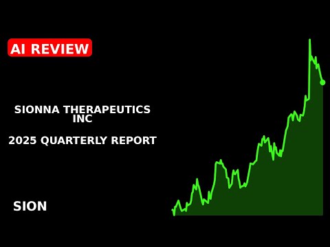 SIONNA THERAPEUTICS INC 2025 quarterly report