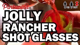 DIY Jolly Rancher Shot Glasses - Man Vs Corinne Vs Pin