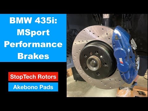 BMW F30 / F32 M Performance Brakes I StopTech Rotors I Akebono Pads