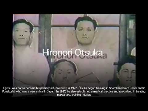 The Master Hironori Otsuka The Founder of Wadō ryū Karate