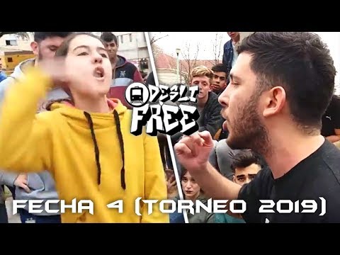 Las MEJORES RIMAS de la DESLI FREE | Fecha 4 (Torneo 2019)