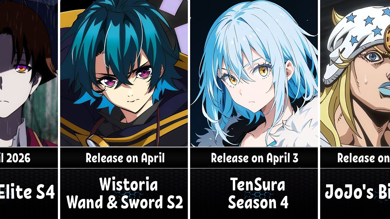 All Upcoming Anime of Spring 2026