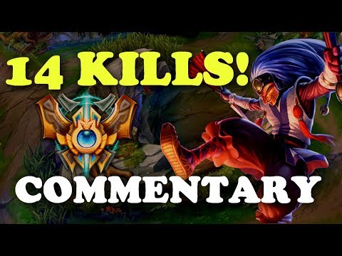 Eagzey - 14 KILL CARRY IN HIGH CHALLENGER! Full Shaco Gameplay/Commentary 2800MMR