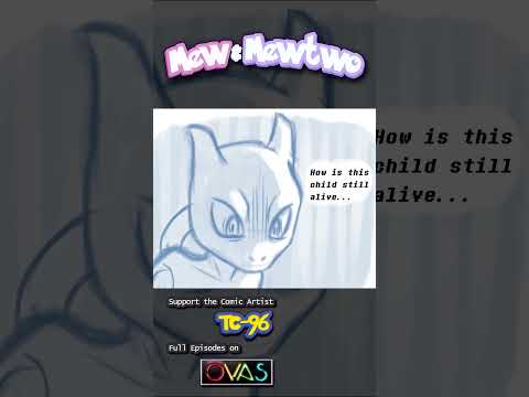 How is Ash still alive?? - Mew & Mewtwo [Comic Dub] #shorts
