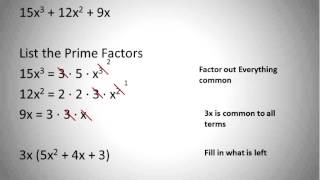 Factoring Trinomials 