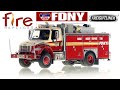 1:50 Scale Fire Replicas 2012 Freightliner M2 Marine Incident Response Team - FDNY