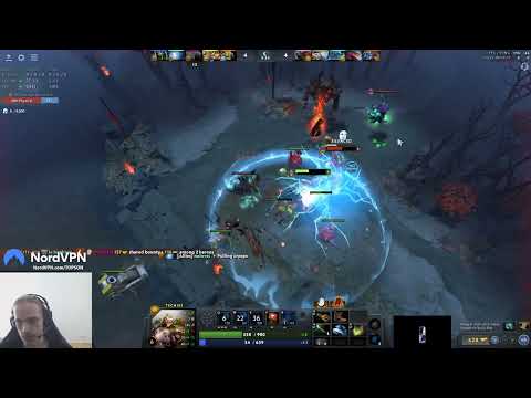 Topson solo kills pango using Techies combo with early W
