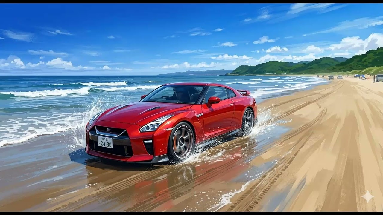 海辺のドライブ