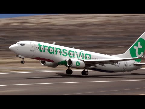 [4k] BEAUTIFUL TAKE OFFS and LANDINGS | Clear Runway View at South Tenerife Airport