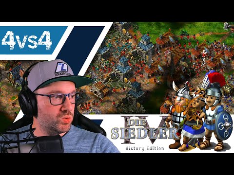 4vs4 Community Game - Die Siedler 4 HE - Deutsch - #052