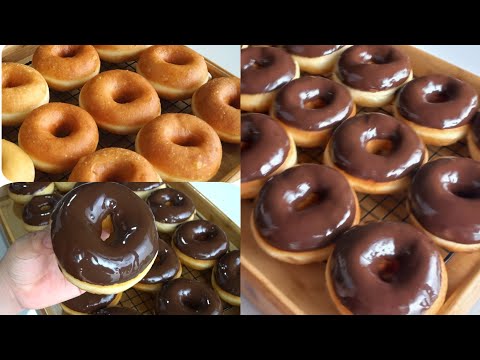 CHOCOLATE COATED DONUT RECIPE/ PWEDE KANG MANALAMIN SA KINTAB!