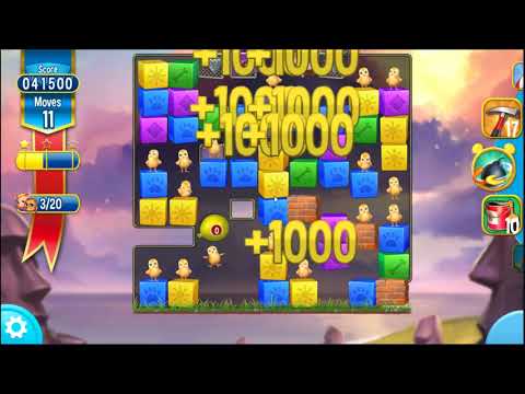 Pet Rescue Saga Level 3313 - NO BOOSTERS | SKILLGAMING ✔️