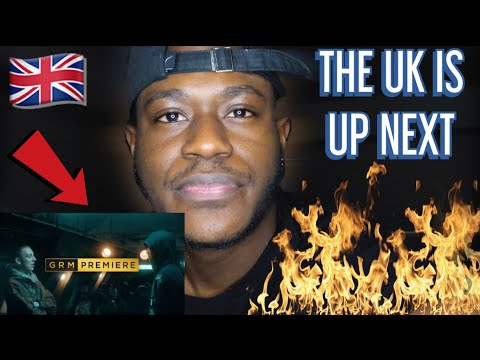 AMERICAN REACTS TO DigDat x Aitch - Ei8ht Mile [Music Video] | GRM Daily