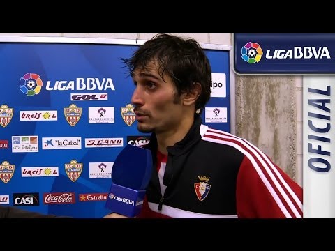 Entrevista | Interview Arribas tras el UD Almería (1-2) Osasuna - HD