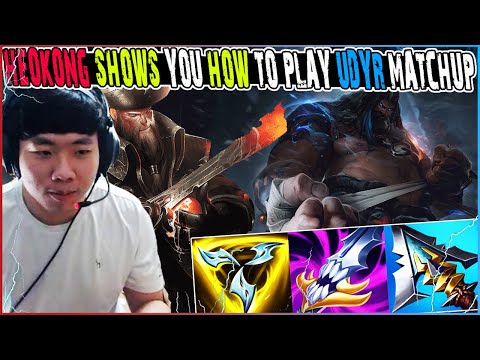 [ Heokong (허콩 )] Gangplank vs Udyr Top - Korean GP One-Trick - Master