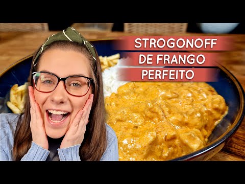 STROGONOFF DE FRANGO PERFEITO! Dicas e segredos pra ficar incrível