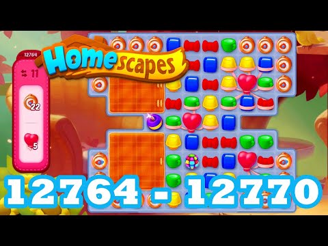 Homescapes Level 12764 - 12770 HD 3 - match | android | IOS | 12765 | 12766 | 12767 | 12768 | 12769