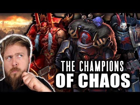 Every Type Of Chaos Champion EXPLAINED! | Warhammer 40K Lore