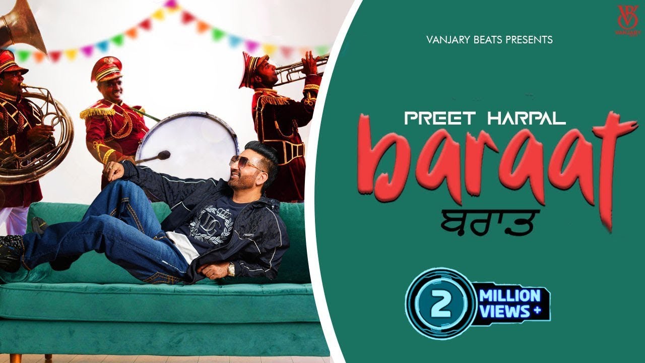 Baraat Lyrics | Preet Harpal