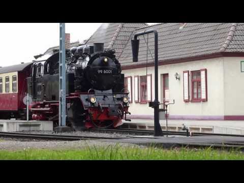 Ein Tag bei der Harzer Schmalspurbahn -  Teil 01 Die Selketalbahn in Gernrode