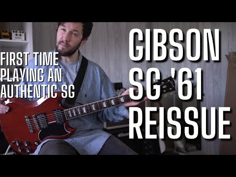 Gibson SG '61 Reissue 2002 || MY FIRST IMPRESSIONS, demo and review