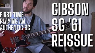 Video thumbnail for Gibson SG '61 Reissue 2002 || MY FIRST IMPRESSIONS, demo and review by John Nathan Cordy