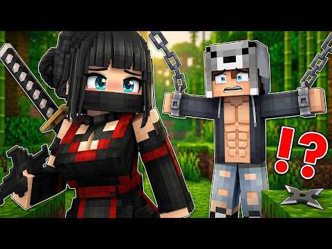 NİNJA KIZ BENİ KAÇIRDI - Minecraft