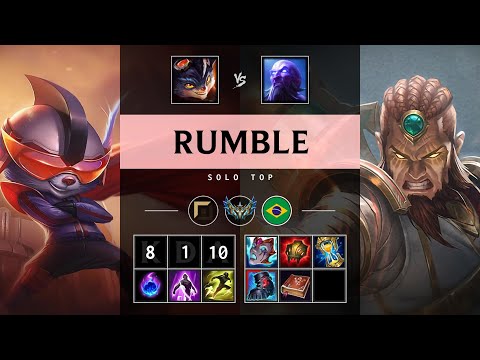 Rumble Top vs Ryze - BR Challenger Patch 25.13