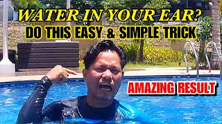 How to Get Water Out of your Ear- Simple & Easy Trick