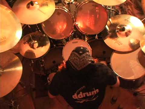 Vinnie Paul - Behind the scenes filming DDRUM promo video - Overhead Camera - RAW and UNCENSORED
