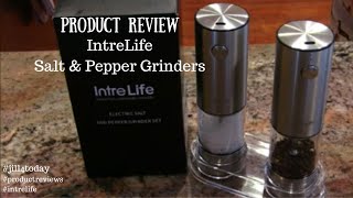 Product Review -- Intrelife Salt & Pepper Grinders