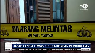 Download lagu Jasad Lansia Diduga Korban Pembunuhan di Karanganyar mp3