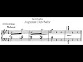 Scott Joplin - Ragtime: Augustan Club Waltz. w/ score