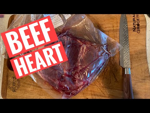 Grass Fed Texas Longhorn Beef Heart | Kamado Joe |...