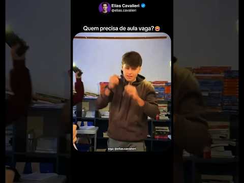 Quem precisa de aula vaga né 😂