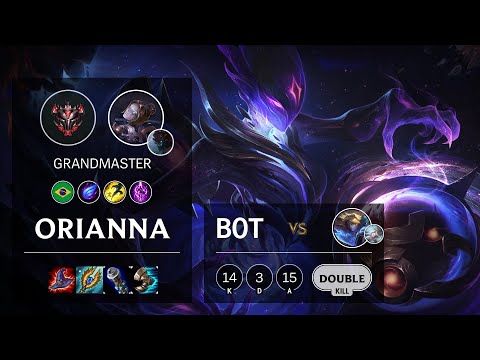 Orianna Bot vs Ezreal - BR Grandmaster Patch 10.22
