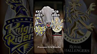 RCB 2023 VS KKR 2023 PROBABLY XI COMPARISON 💥 || #viratkohli #viratkohlistatus #rcbvskkr #ipl2023