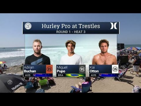 Hurley Pro at Trestles: Round One, Heat 3