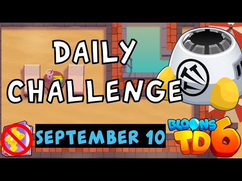 Bloons TD 6 Daily Challenge | Spike Only | No MK No Powers | September 10 2023